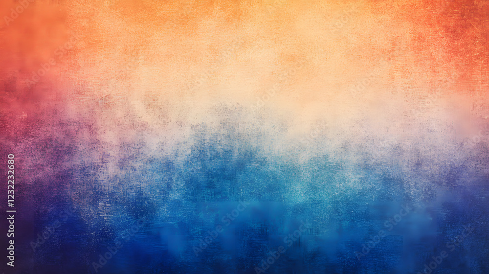 A vivid gradient transitioning from warm tones to deep cool colors. A vivid gradient transitioning from warm tones to deep cool colors.