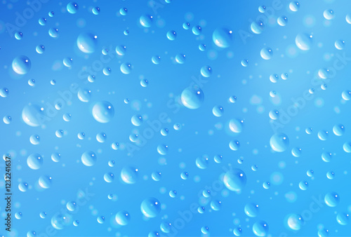 水滴が表面に付く背景素材