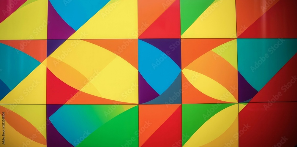 A colorful abstract painting with many different shapes and colors. The painting is full of energy and excitement, with a sense of movement and depth. The colors are bright and bold A colorful abstract painting with many different shapes and colors. The painting is full of energy and excitement, with a sense of movement and depth. The colors are bright and bold