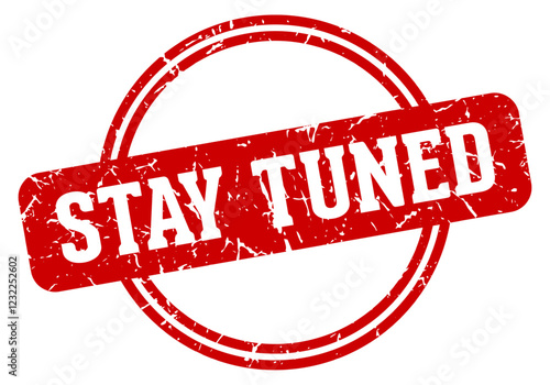 stay tuned stamp