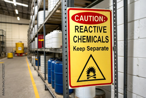 A caution sign indicating 