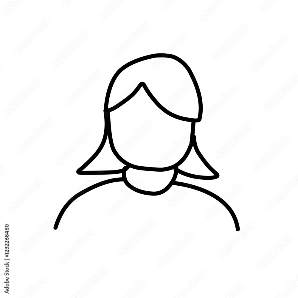 Avatars related vector icon Avatars related vector icon