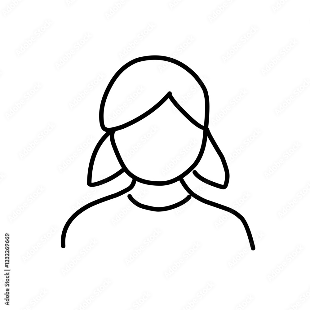 Avatars related vector icon Avatars related vector icon