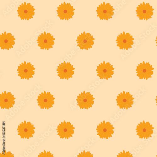 Cute floral seamless pattern for fabric textile