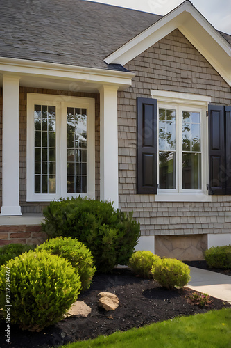 Wallpaper Mural Dream House Exterior: Captivating Home Design with Stunning Landscaping Torontodigital.ca