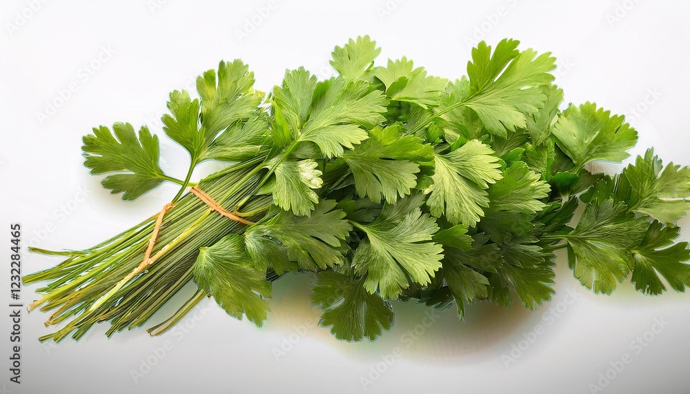 Fototapeta premium bunch of fresh parsley