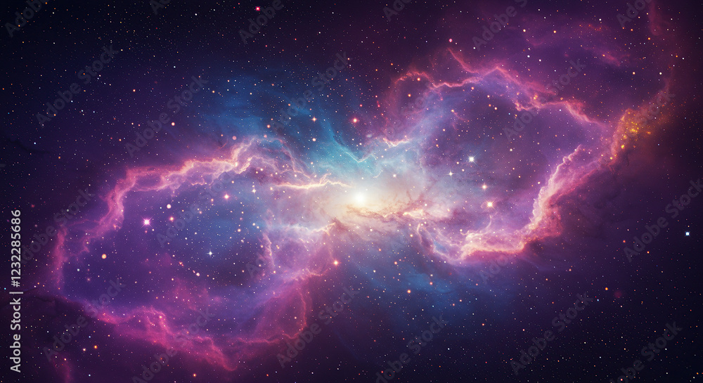 Celestial Nebula Swirling Galaxy A Watercolor Fantasy
Celestial Nebula Swirling Galaxy A Watercolor Fantasy