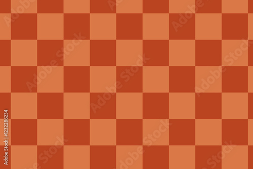 大きめ市松模様のパターン素材　ベクター