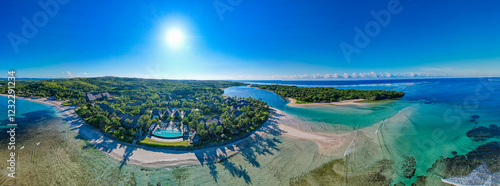 Bilde på lerret 5 Star Luxury Resort on the coral coast in Fiji