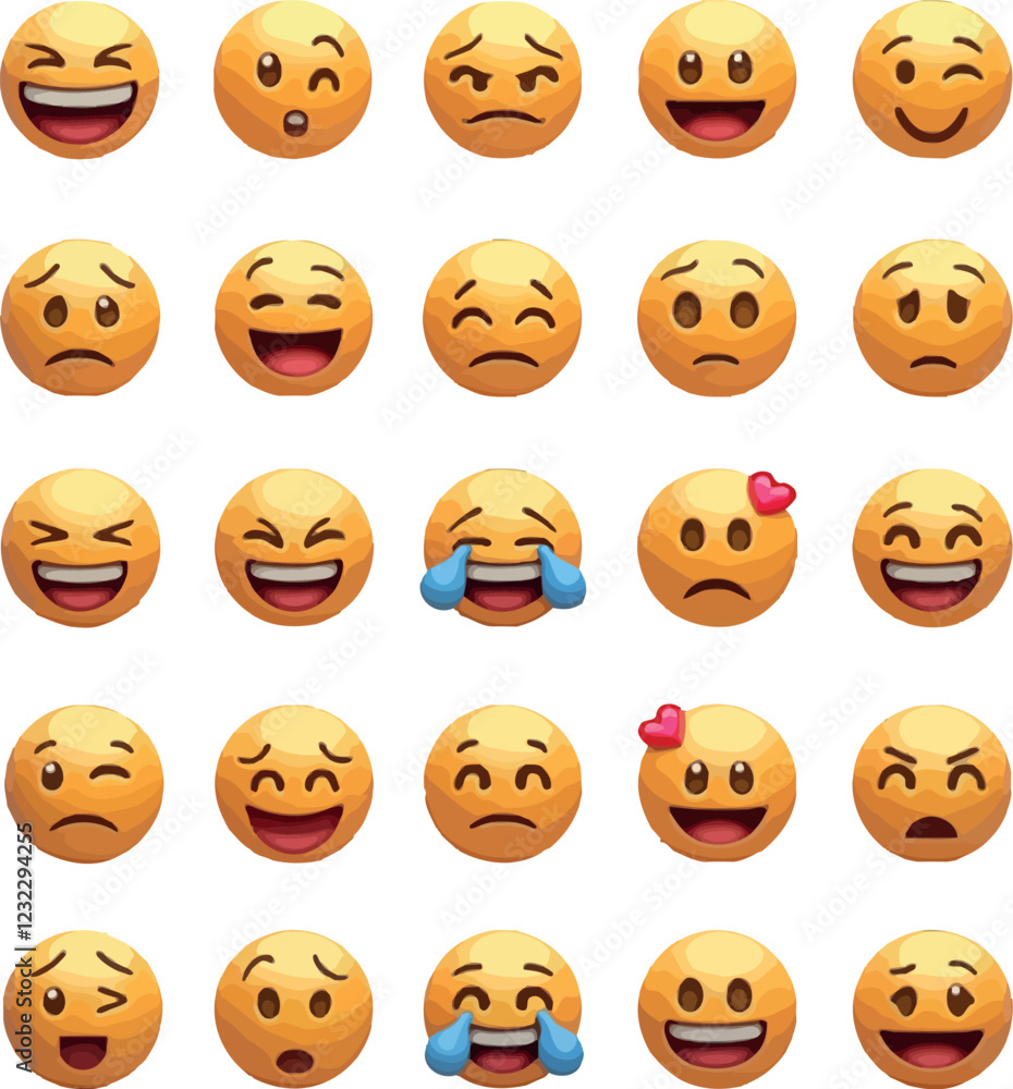 Animated Emoji Stickers Collection - Fun & Expressive Digital Icons Animated Emoji Stickers Collection - Fun & Expressive Digital Icons