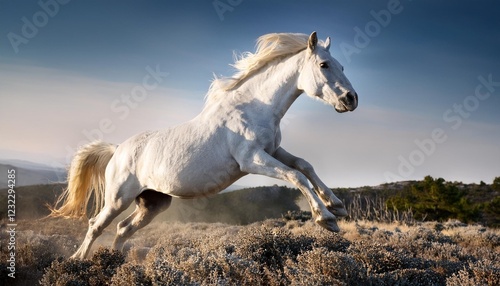 horse in the field