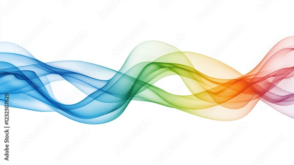 Modern Abstract Wavy Gradient Background with Dynamic Flowing Colors Modern Abstract Wavy Gradient Background with Dynamic Flowing Colors