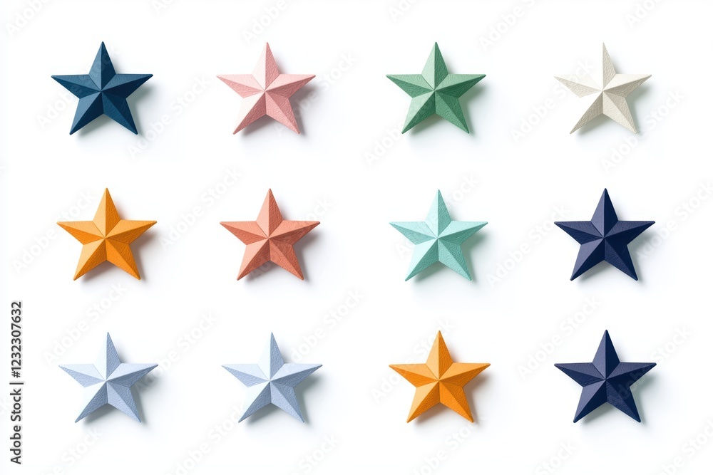 Abstract Star Shapes in Various Styles for Creative Design Projects Abstract Star Shapes in Various Styles for Creative Design Projects