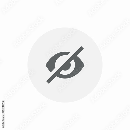 view unable content icon sign vector