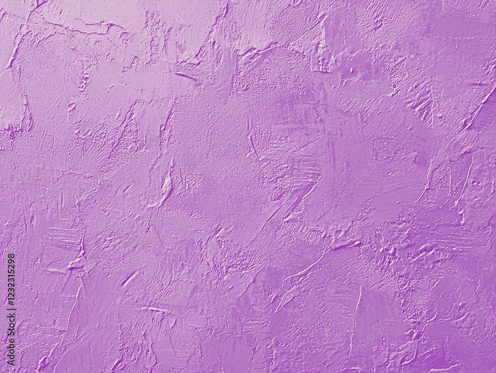 Obraz premium Textured Lilac Wall: A close-up of a textured lilac wall, with intricate patterns and subtle variations in shade, creates a calming and sophisticated backdrop. 