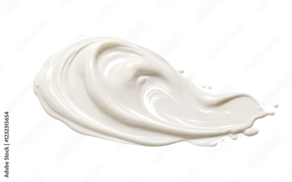 cosmetic cream smears. creamy drop, skincare cream cosmetic cream smears. creamy drop, skincare cream