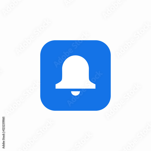 bell noise notification icon sign vector