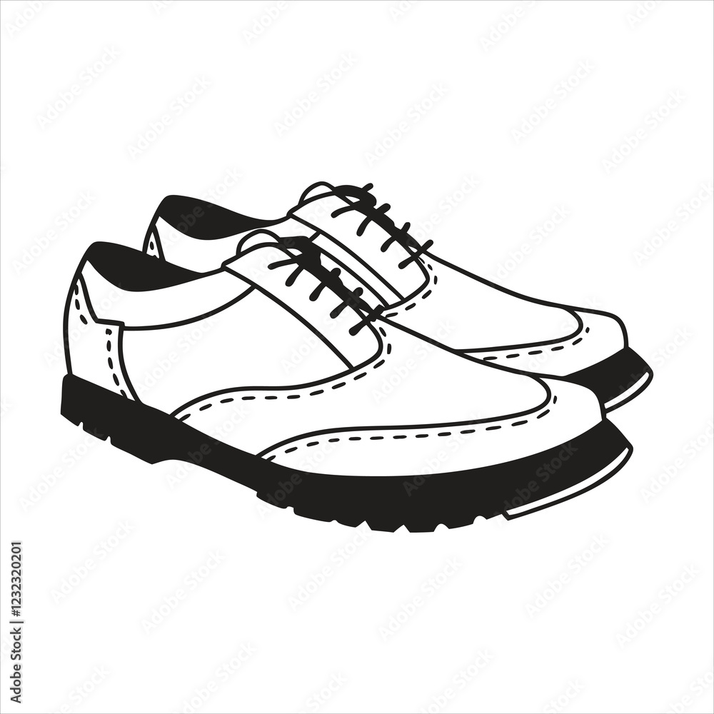 Shoe design vector art illustration Shoe design vector art illustration