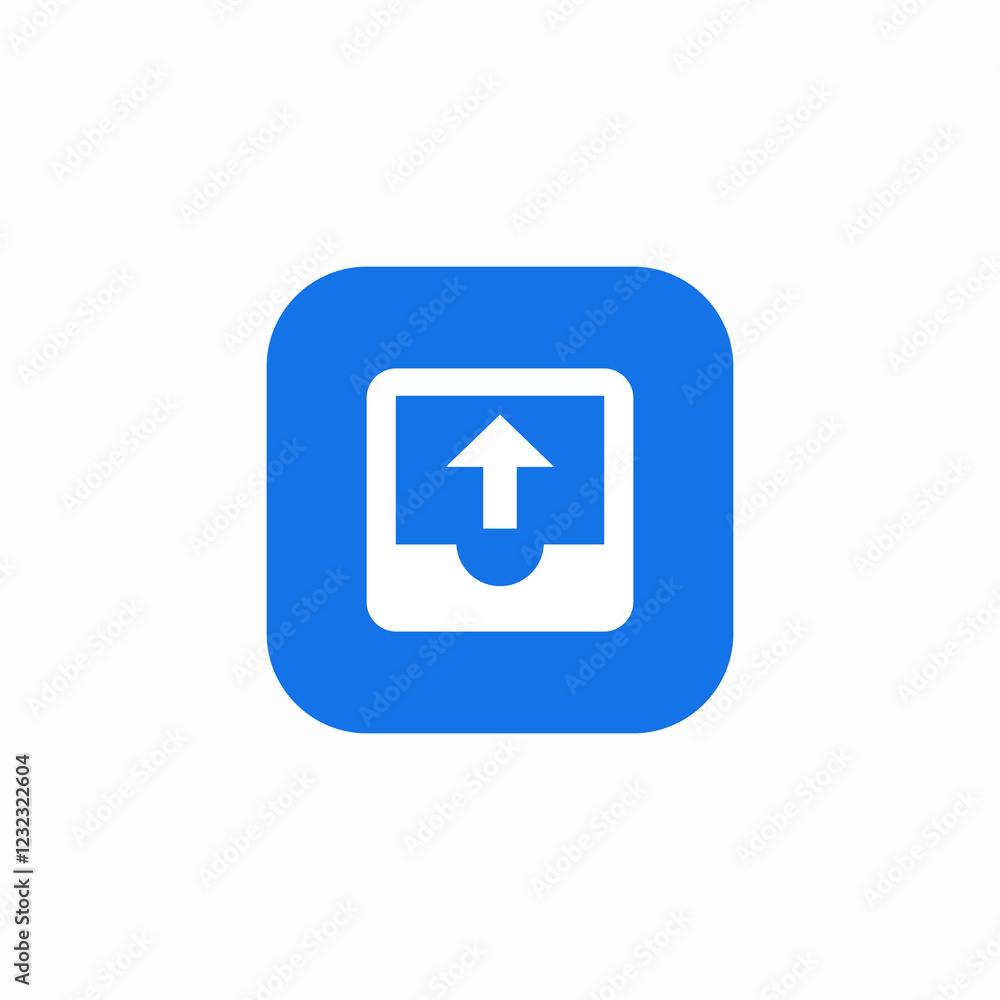 inbox sending message icon sign vector inbox sending message icon sign vector