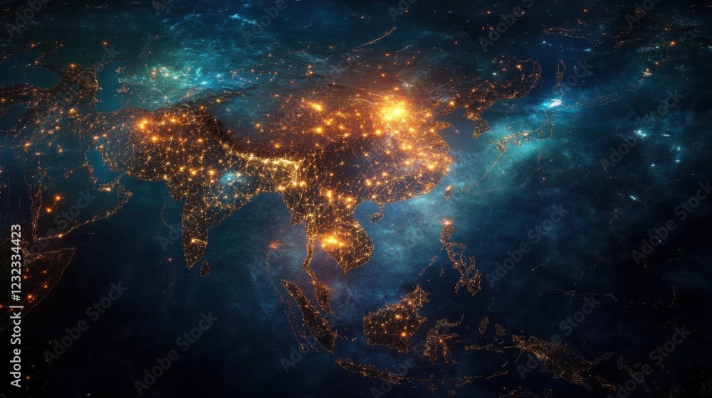 World map in space, computer generated abstract background, World map in space, computer generated abstract background,
