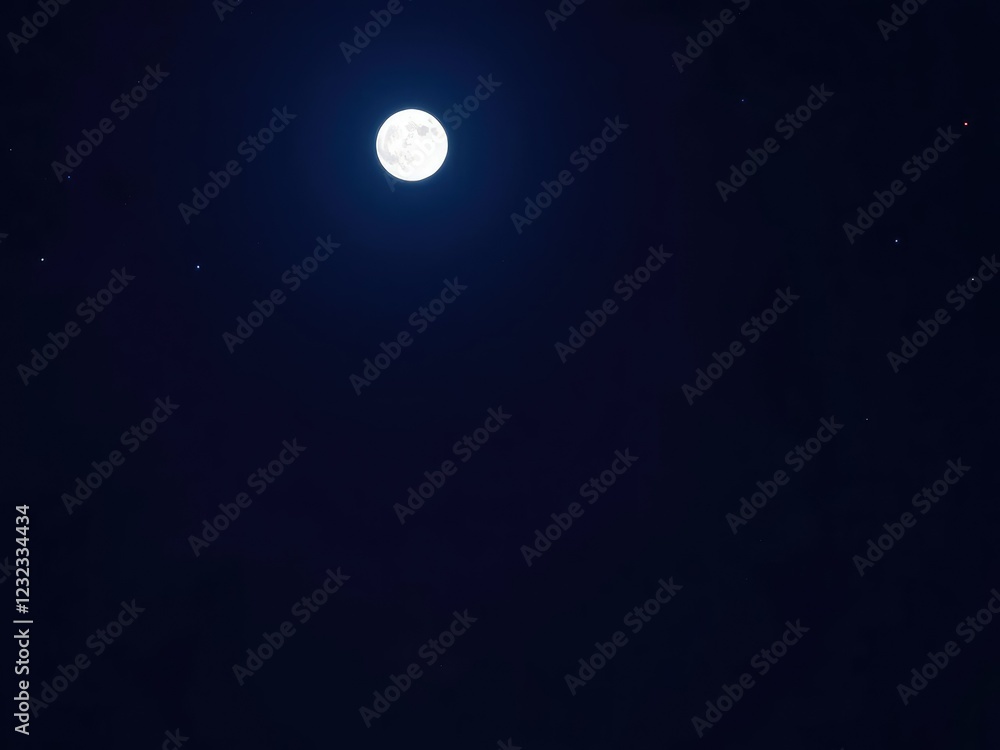 Dark blue background with twinkling stars and a hint of the moon's glow, celestial, starry, space Dark blue background with twinkling stars and a hint of the moon's glow, celestial, starry, space