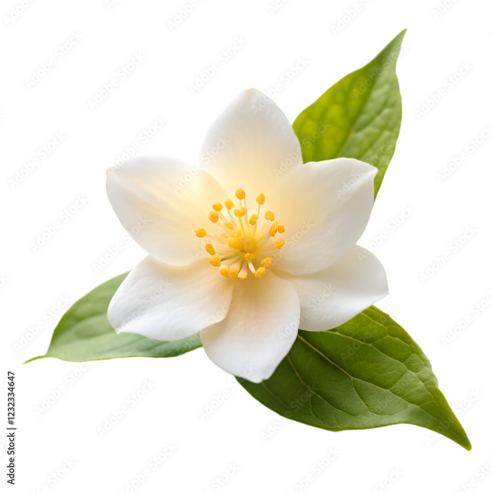 Jasmine flower isolated on transparent background Jasmine flower isolated on transparent background