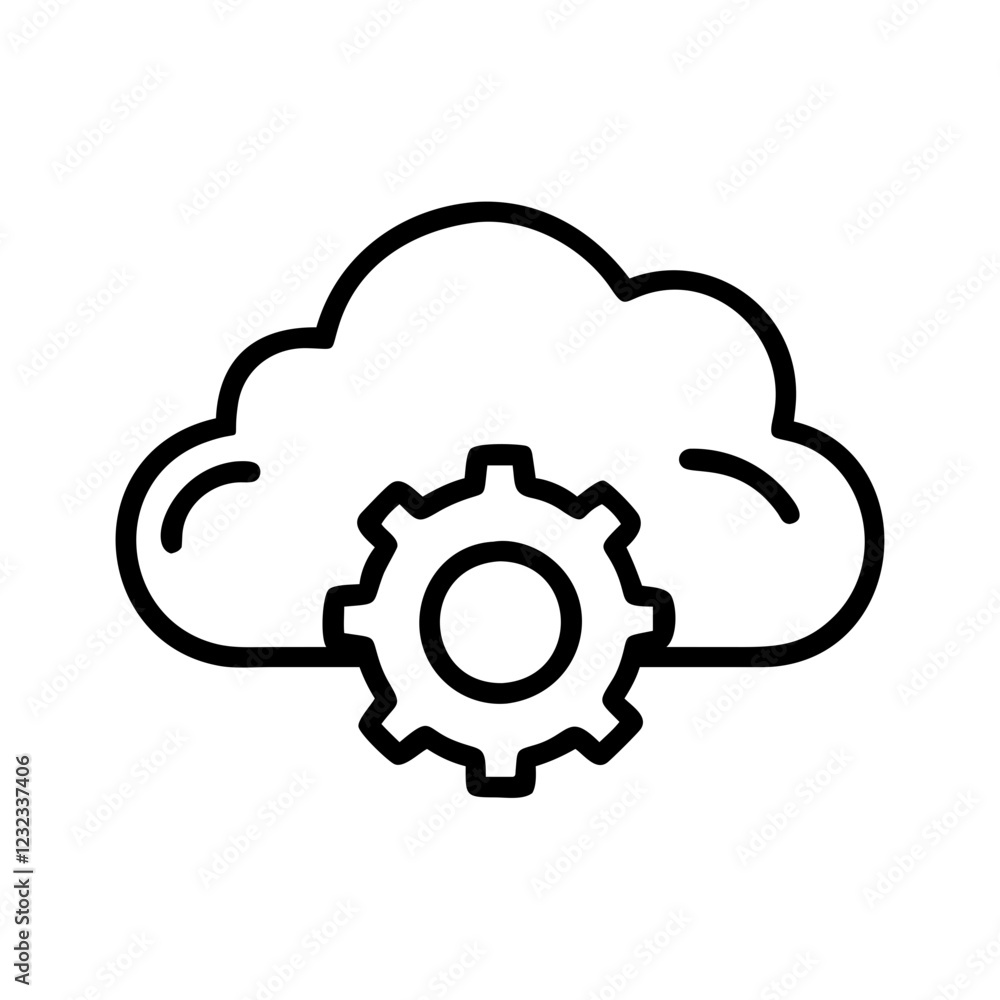Cloud Computing with Gear icon for Industry 4.0 and Industrial Automation Technology Concept
Cloud Computing with Gear icon for Industry 4.0 and Industrial Automation Technology Concept