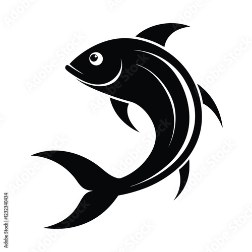 vector iillustration of a fish