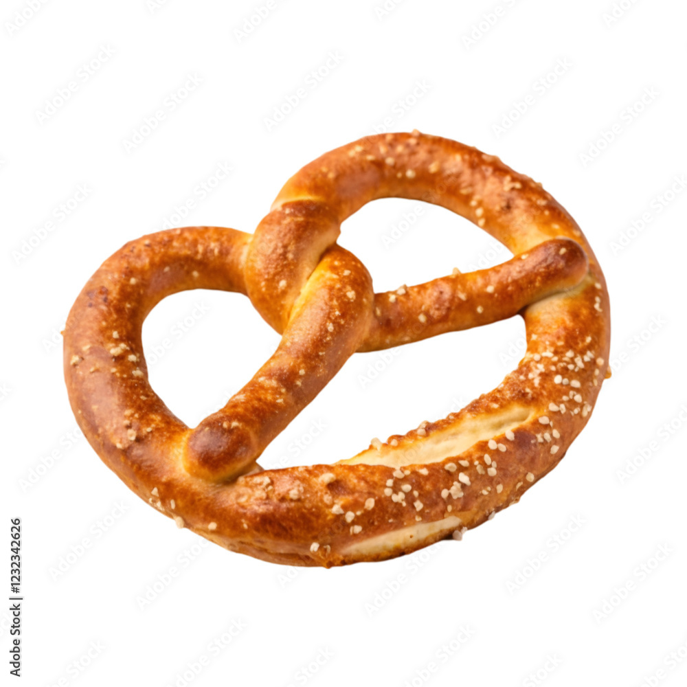 Pretzel isolated on transparent background Pretzel isolated on transparent background