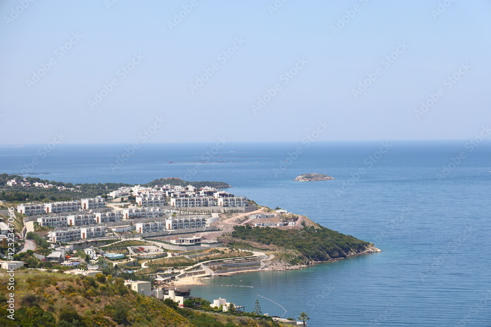 Turkish Aegean coast, picturesque landscapes of Turkey, greenery and sea, May 2023, 2 Turkish Aegean coast, picturesque landscapes of Turkey, greenery and sea, May 2023, 2