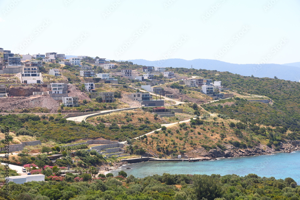 Turkish Aegean coast, picturesque landscapes of Turkey, greenery and sea, May 2023, 2 Turkish Aegean coast, picturesque landscapes of Turkey, greenery and sea, May 2023, 2