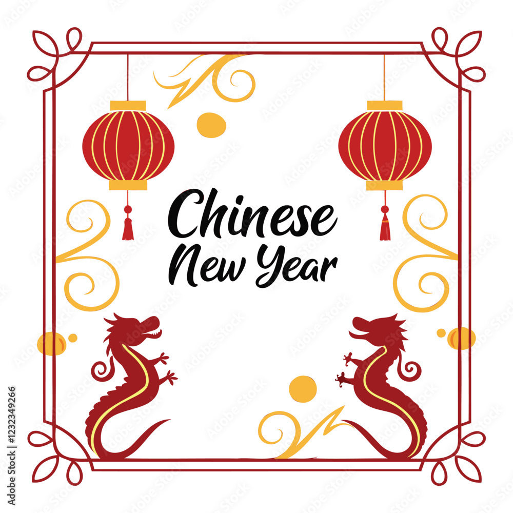 Elegant Chinese New Year Poster – Minimalist Festive Design
Elegant Chinese New Year Poster – Minimalist Festive Design