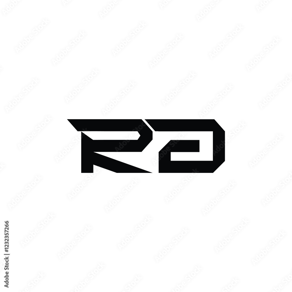RJ monogram logo design letter text name symbol monochrome logotype alphabet character simple logo RJ monogram logo design letter text name symbol monochrome logotype alphabet character simple logo