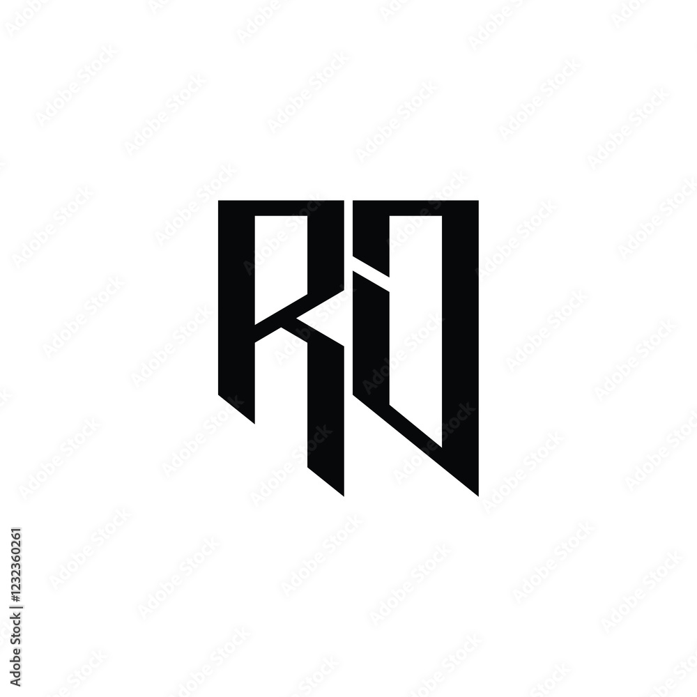 RJ monogram logo design letter text name symbol monochrome logotype alphabet character simple logo RJ monogram logo design letter text name symbol monochrome logotype alphabet character simple logo