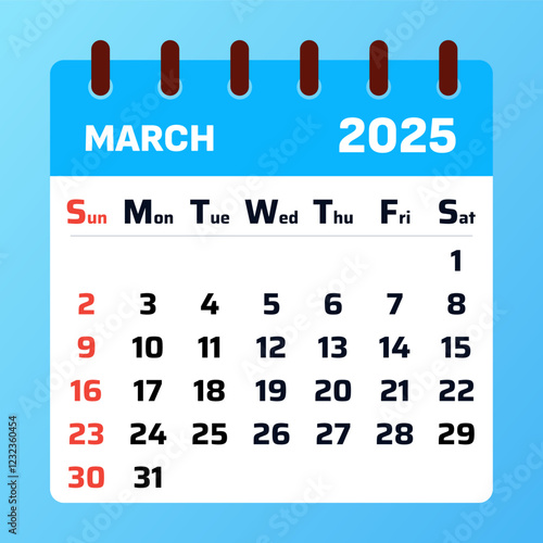 March 2025 Monthly Calendar and Planner. 2025 Calendar. March 2025 for events, deadlines, and appointments