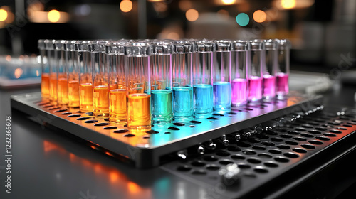 Colorful Liquids in Test Tu...