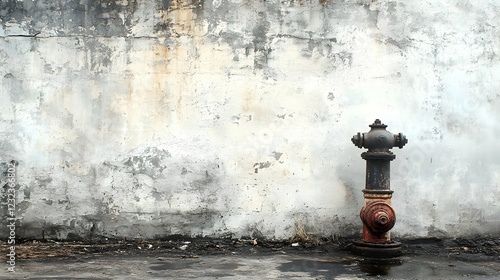 Old Fire Hydrant Stands Aga...