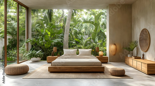 Modern Bedroom Interior Des...