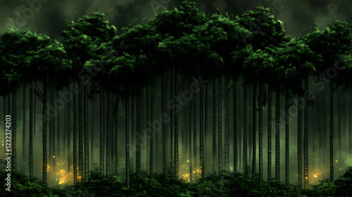 Enchanted Bamboo Forest Glo...
