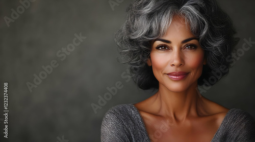 Portrait of a Woman with Gr...