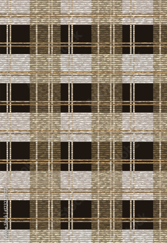 Kilim and Navajo Vector Carpet modern Pattern with trending colors in high resolution
