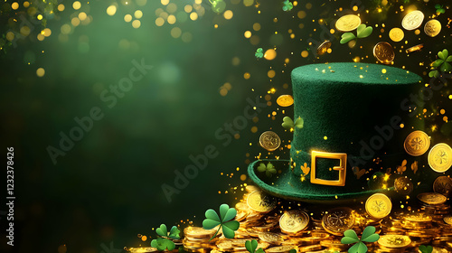 Green Hat Spills Gold Coins...