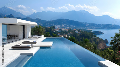 Infinity Pool Overlooks a C...