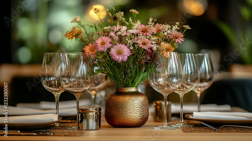 Elegant Table Setting Displ...