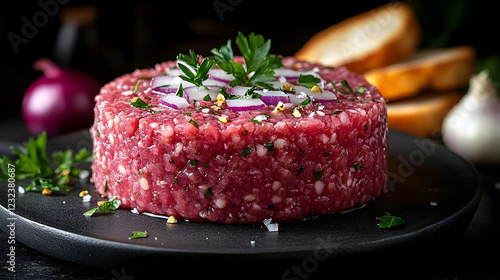 Freshly Ground Beef Dish To...