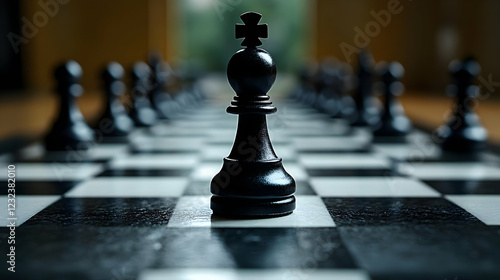 Black Bishop Stands Tall on...