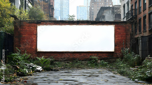 Blank Billboard Displays on...