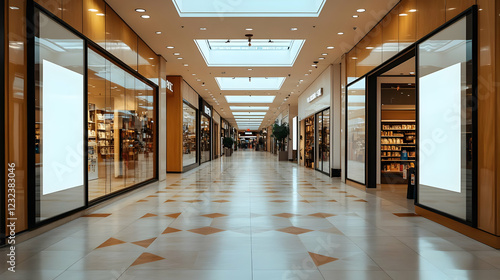 Modern Shopping Mall Interi...