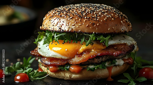 Delicious Burger Features a...