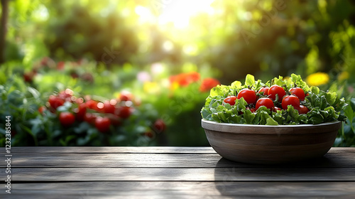 Fresh cherry tomatoes and l...